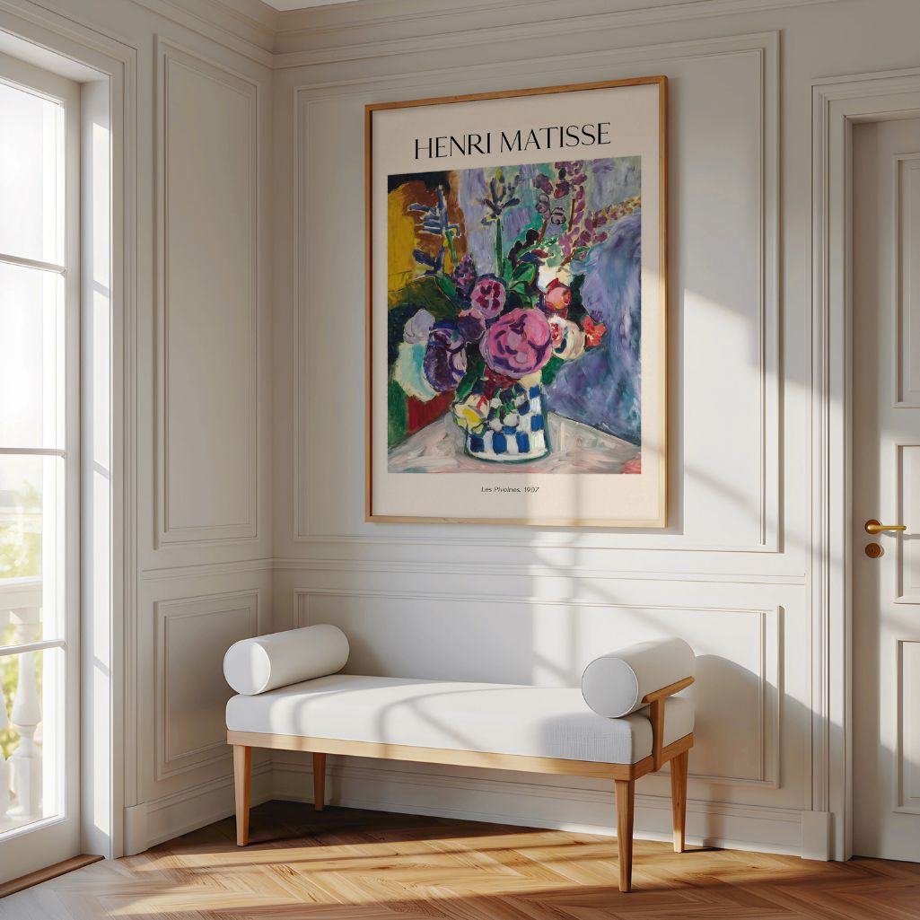 Henri Matisse Plakat – Piwonie