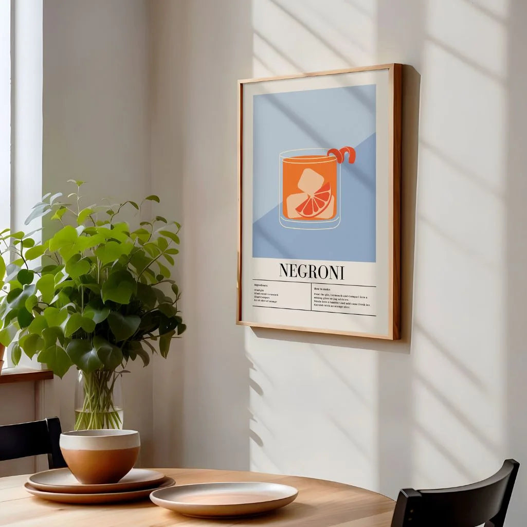 Plakat Koktajl Negroni