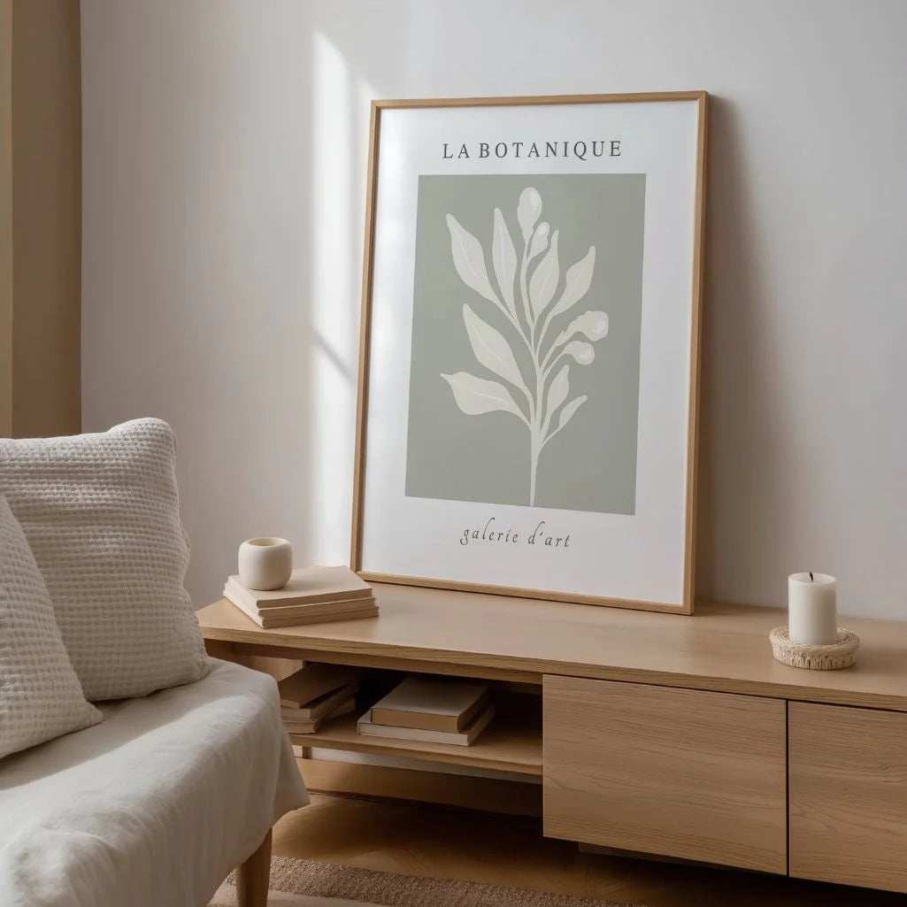 Plakat Botaniczna Gałązka Szałwia