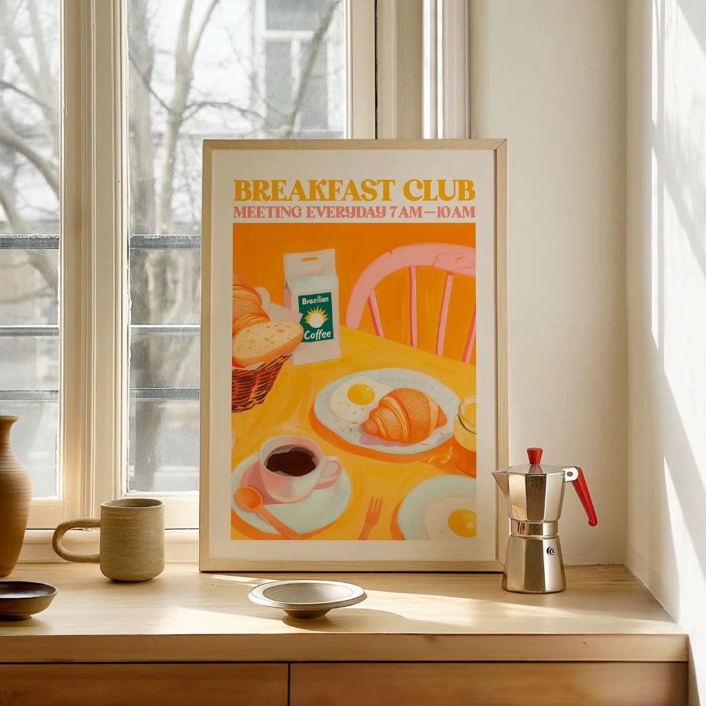 Plakat Klub Śniadaniowy
