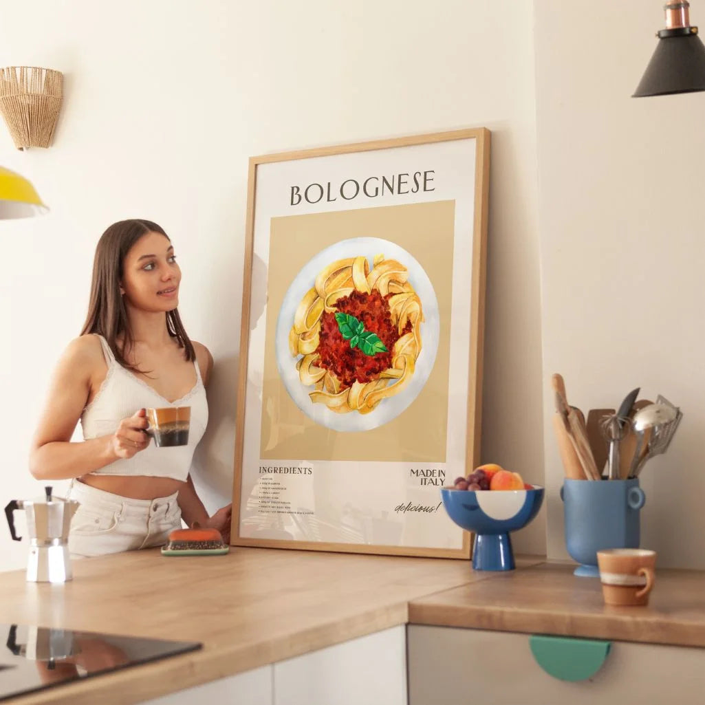 Plakat Tagliatelle Bolognese