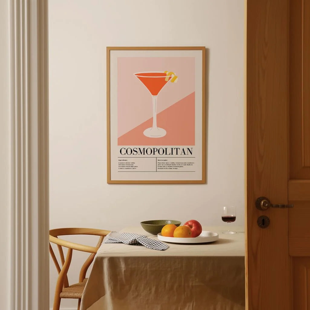 Plakat Koktajl Cosmopolitan