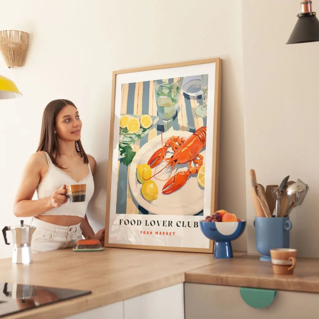 Plakat Homar I Cytryny