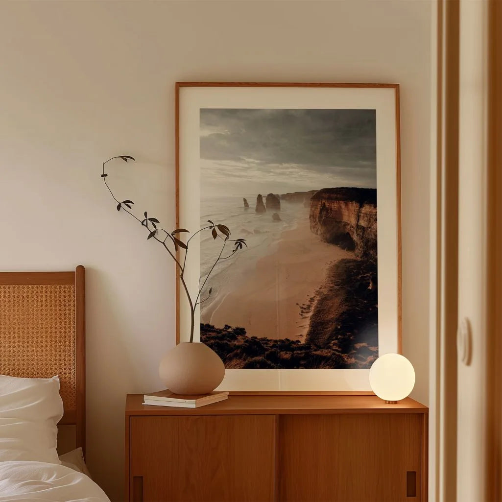 Cliffs at Dusk Poster