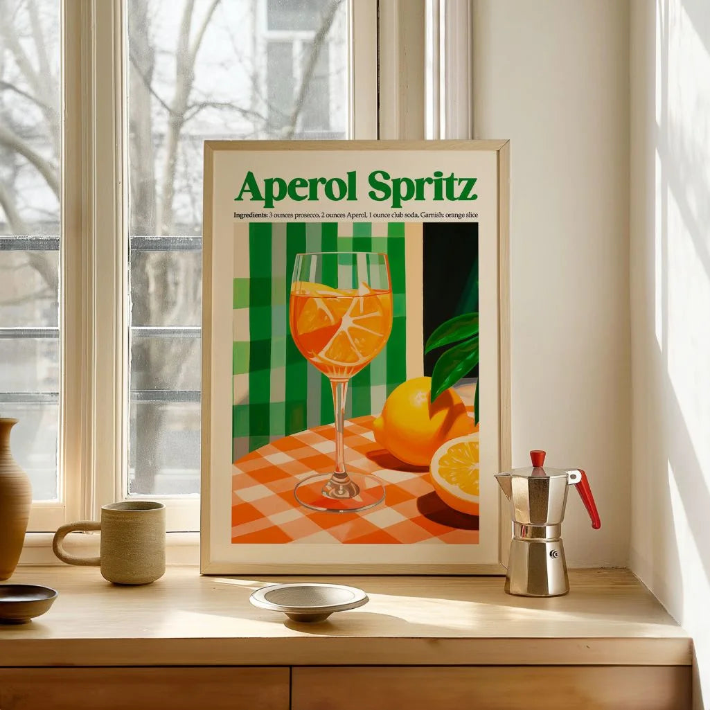 Plakat Aperol Spritz Cytrusy