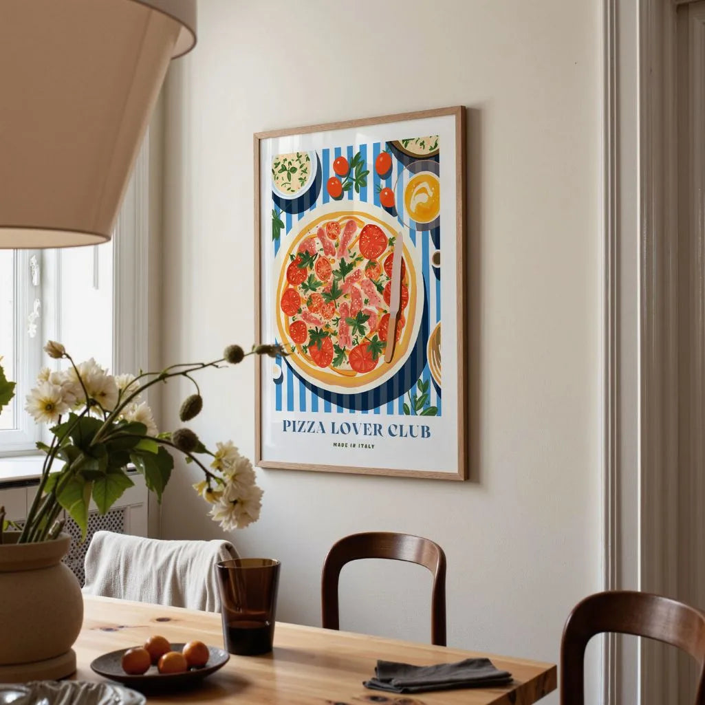 Plakat Pizza Z Pomidorami