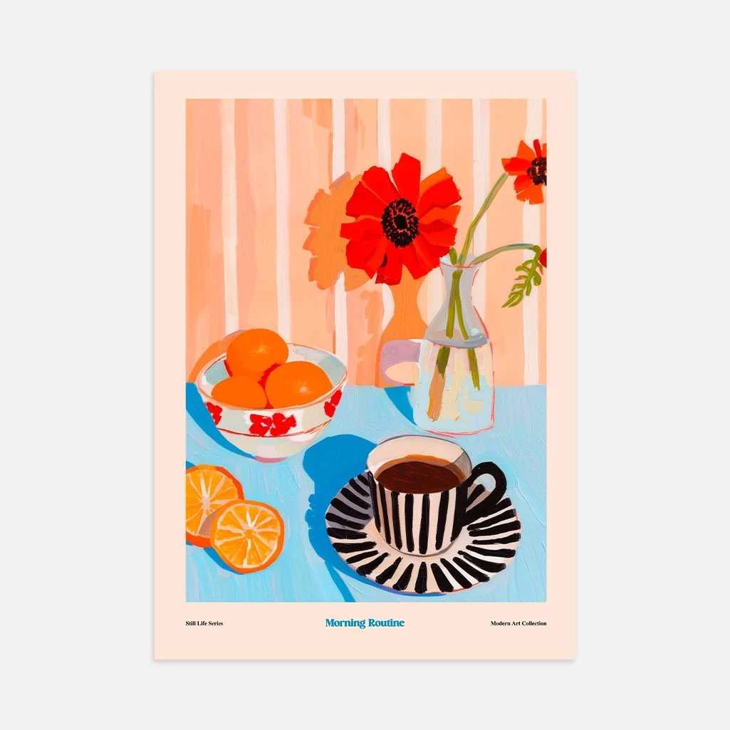 Plakat Poranna rutyna