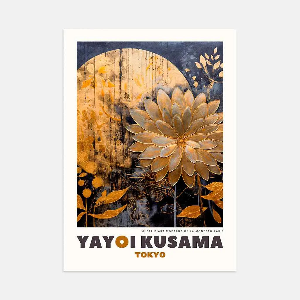 Yayoi Kusama – Plakat ze Złotym Akcentem