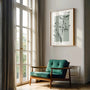 botanical line poster gallery wall modern natural decor