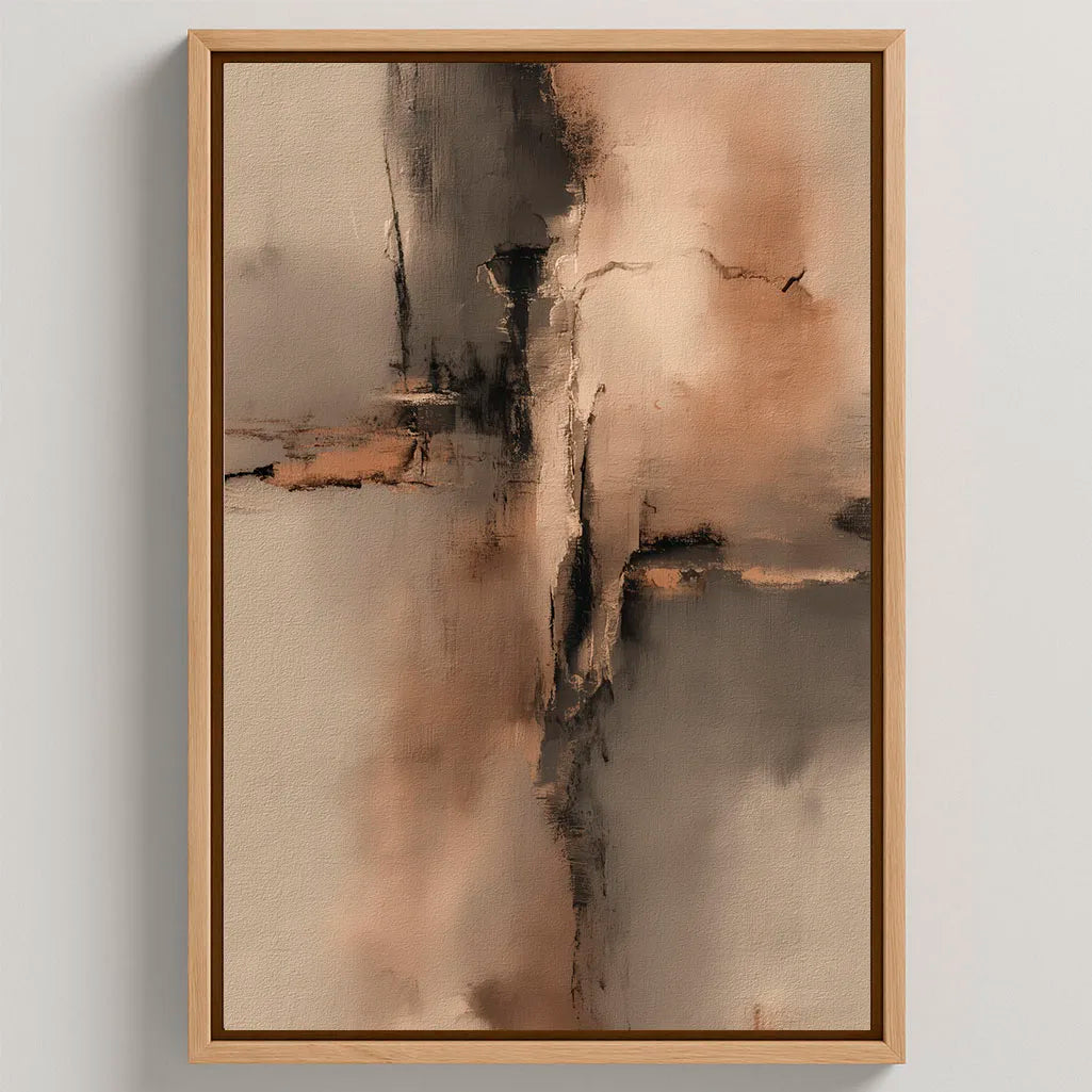 Obraz na płótnie w ramie – Dotyk natury