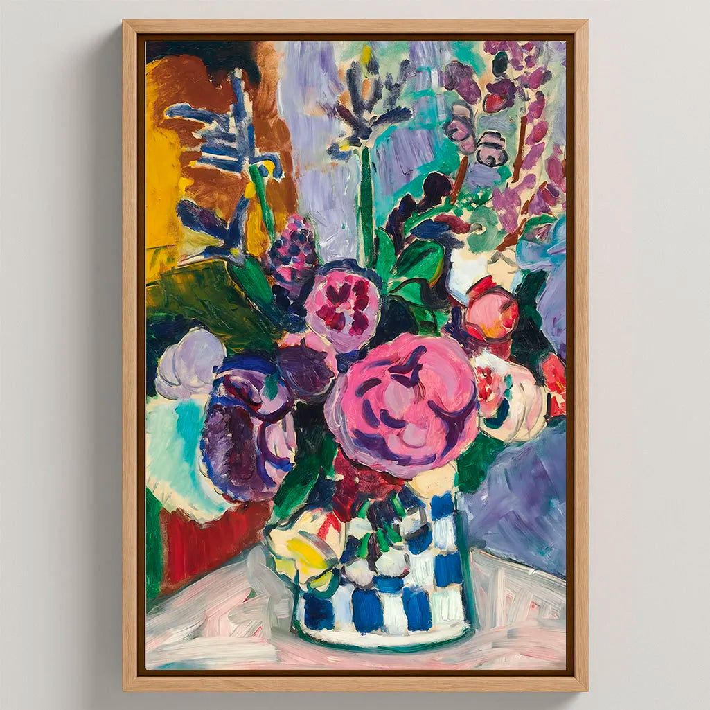 Obraz na płótnie w ramie – Piwonie (1907)