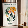 flower market berlin poster gallery wall vintage botanical decor
