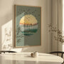 forest gallery wall watercolor poster