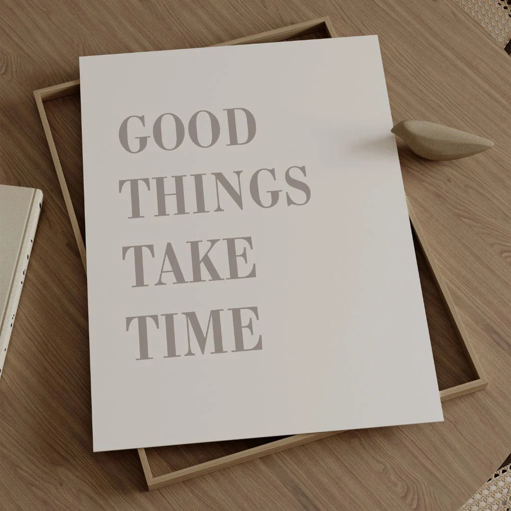 minimalist quote poster bedroom wall art