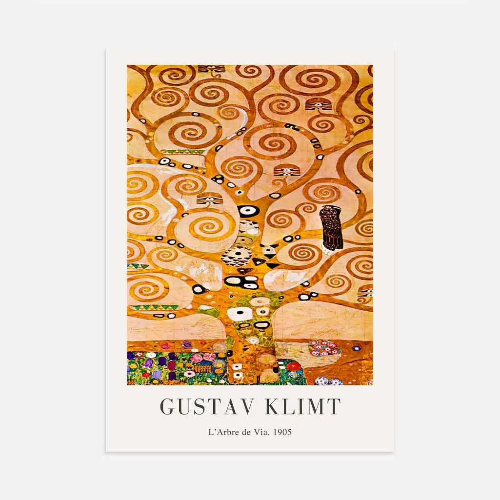 Gustav Klimt – Drzewo życia Plakat (1905)