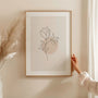 line art gallery wall poster decor