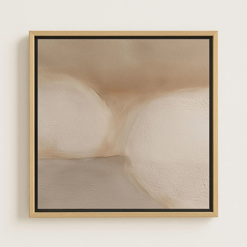 Obraz na płótnie w ramie – Ciepła faktura