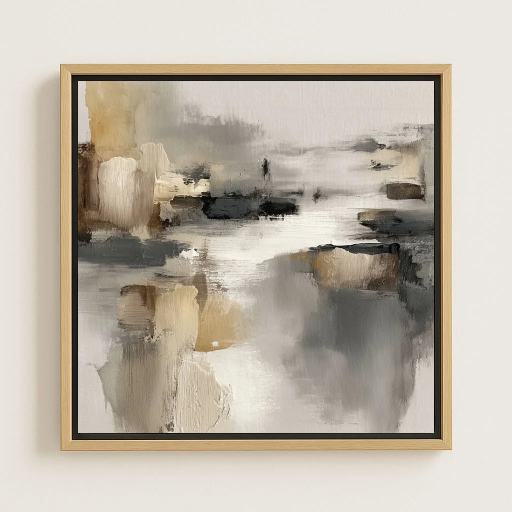 Obraz na płótnie w ramie – Refleksja