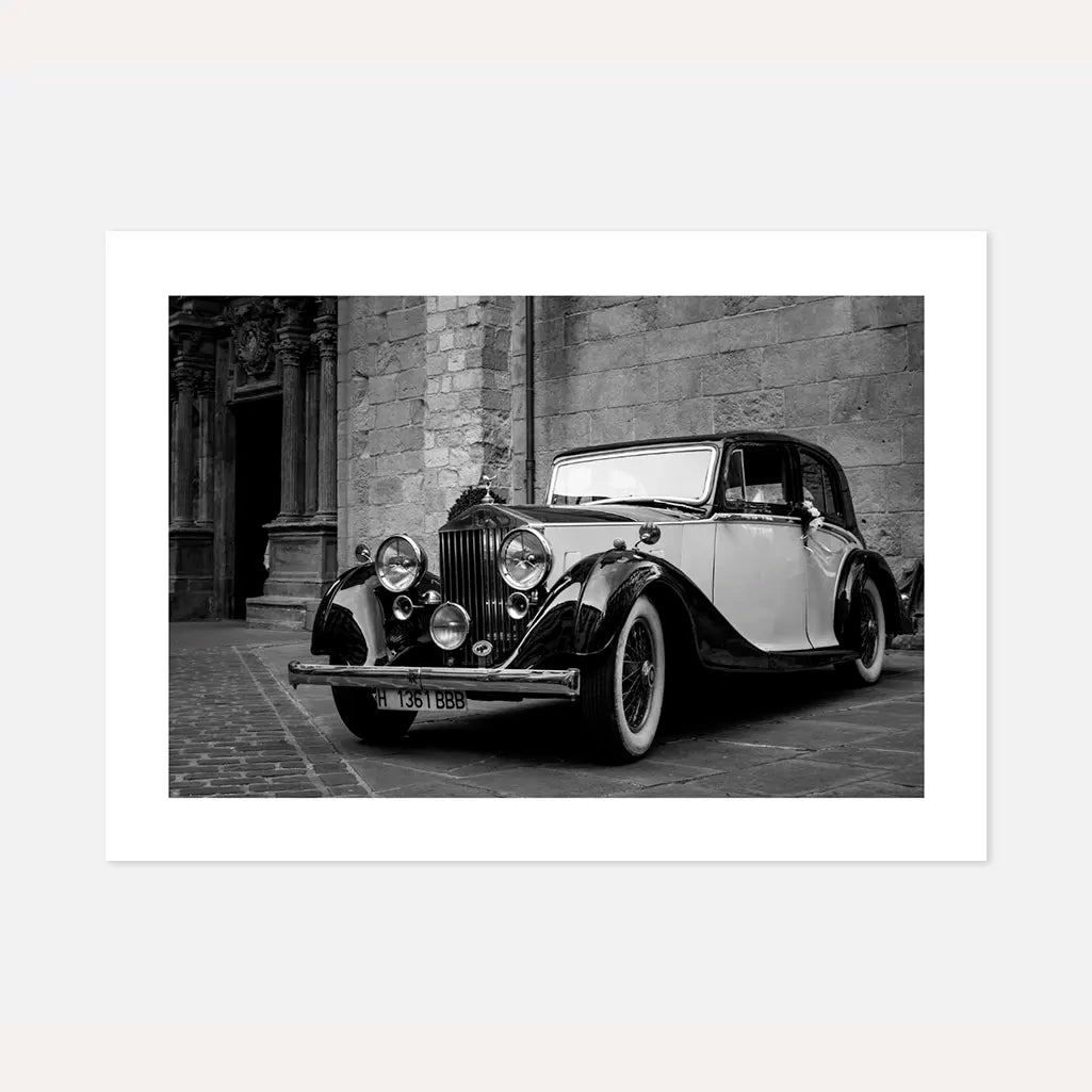 retro classic car poster wall art