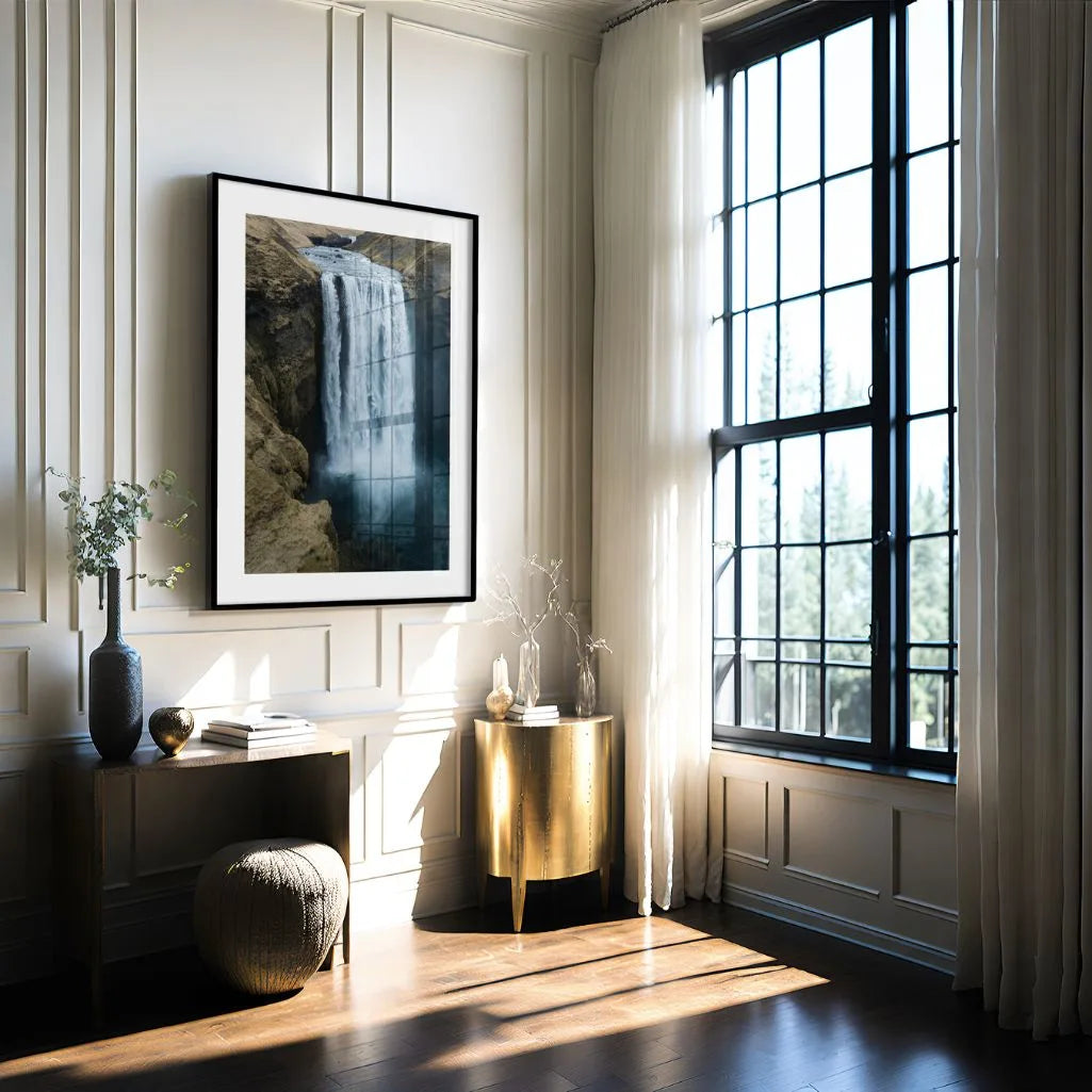 waterfall poster living room wall decor